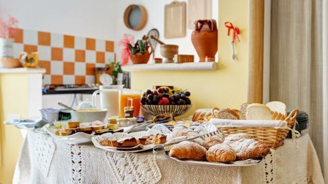 Colazione B&B vicino Rainbow Magicland Noci fazino